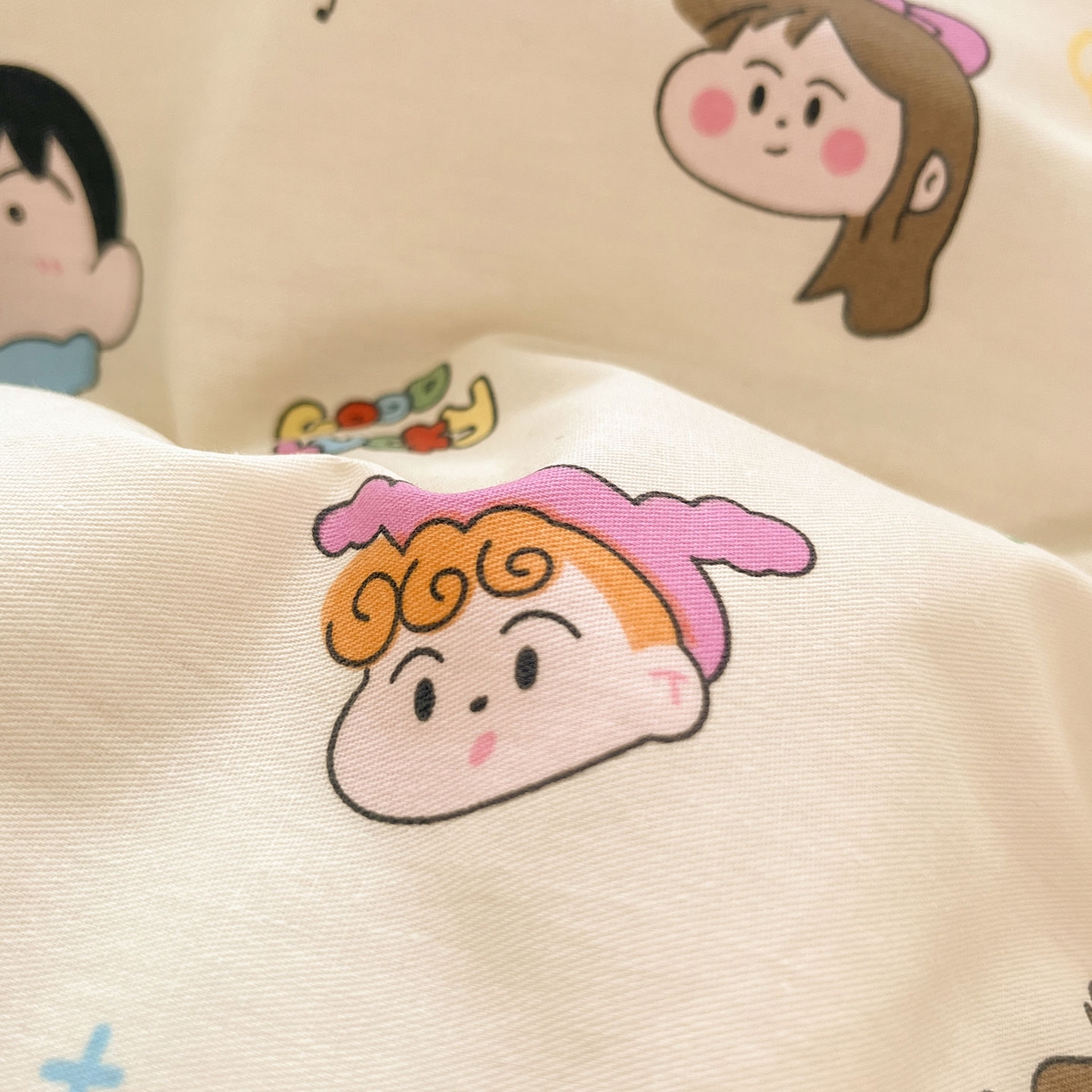 91家纺网 家纺一手货源 找家纺 瑞莱2025新款开学季全棉133*72印花四件套 新新一家