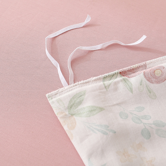 91家纺网 家纺一手货源 找家纺 宇彬家纺 2025直播新款13372全棉纯棉印花单双人被套喷气小清新简约热款学生被罩 繁櫻似梦