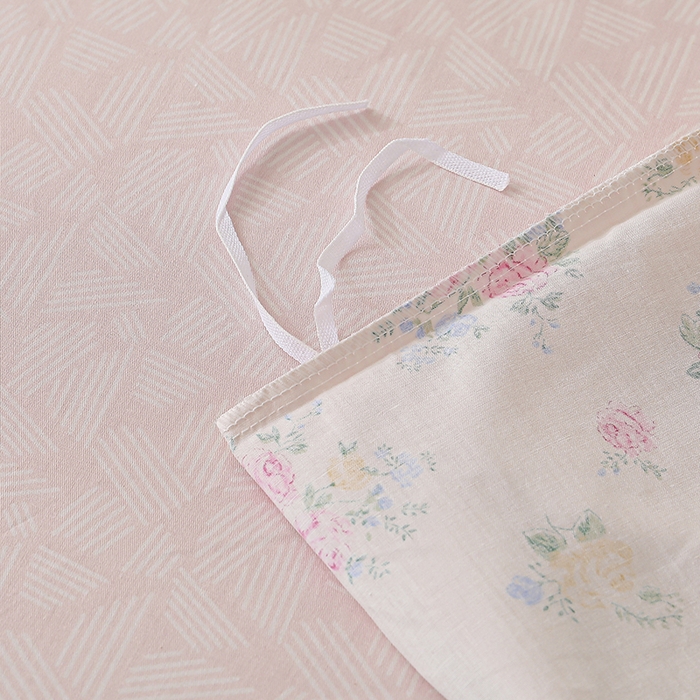 91家纺网 家纺一手货源 找家纺 宇彬家纺 2025直播新款13372全棉纯棉印花单双人被套喷气小清新简约热款学生被罩 诗野春日