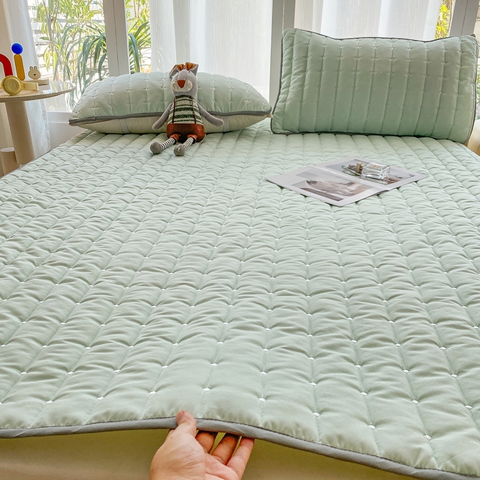 91家纺网 家纺一手货源 找家纺 （总）乐嘉盈2025新款四季通用华夫格床护垫