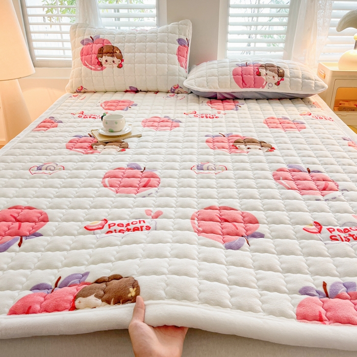 91家纺网 家纺一手货源 找家纺 （总）莉莉安家纺 2025牛奶绒床垫软垫家用绒毯子垫被褥子宿舍学生单人冬季加绒牛奶绒床褥垫子
