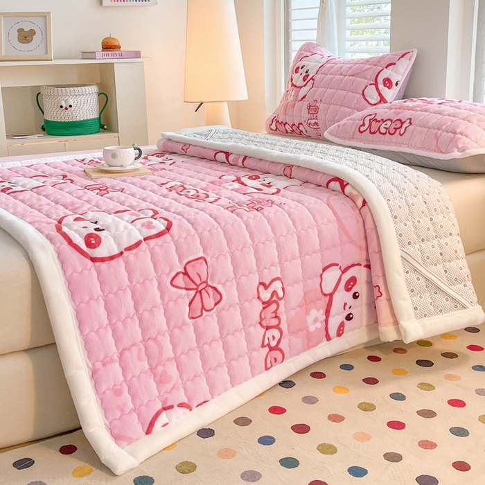 91家纺网 家纺一手货源 找家纺 （总）莉莉安家纺 2025牛奶绒床垫软垫家用绒毯子垫被褥子宿舍学生单人冬季加绒牛奶绒床褥垫子