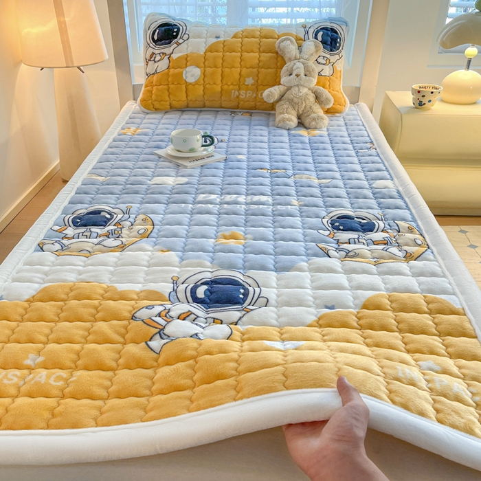 91家纺网 家纺一手货源 找家纺 （总）莉莉安 2025新款塔芙绒床笠