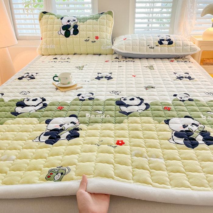 91家纺网 家纺一手货源 找家纺 （总）莉莉安家纺 2025牛奶绒床垫软垫家用绒毯子垫被褥子宿舍学生单人冬季加绒牛奶绒床褥垫子