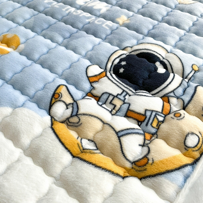 91家纺网 家纺一手货源 找家纺 （总）莉莉安家纺 2025牛奶绒床垫褥子软垫家用加厚宿舍学生单人铺垫被冬季加绒毛毯床褥