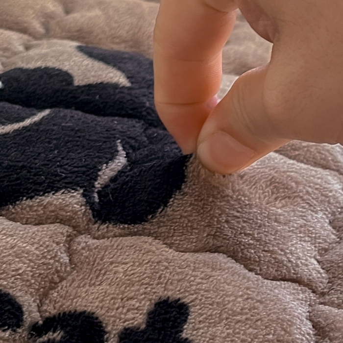 91家纺网 家纺一手货源 找家纺 莉莉安家纺 2025牛奶绒床垫软垫家用绒毯子垫被褥子宿舍学生单人冬季加绒牛奶绒床褥垫子 猫咪星空