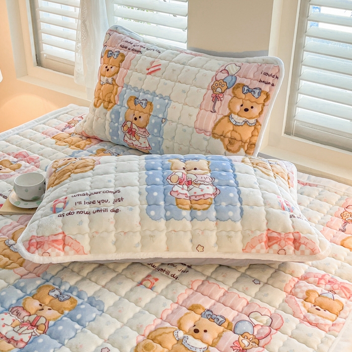 91家纺网 家纺一手货源 找家纺 莉莉安家纺 2025牛奶绒床垫软垫家用绒毯子垫被褥子宿舍学生单人冬季加绒牛奶绒床褥垫子 洛丽塔