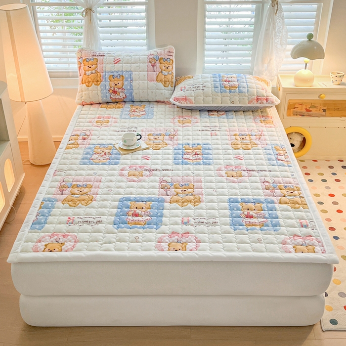 91家纺网 家纺一手货源 找家纺 莉莉安家纺 2025牛奶绒床垫软垫家用绒毯子垫被褥子宿舍学生单人冬季加绒牛奶绒床褥垫子 洛丽塔