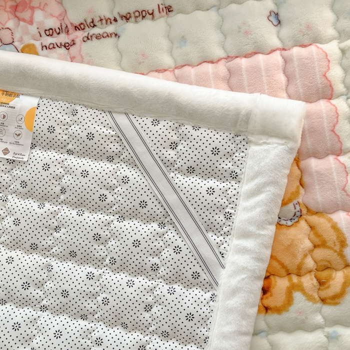 91家纺网 家纺一手货源 找家纺 莉莉安家纺 2025牛奶绒床垫软垫家用绒毯子垫被褥子宿舍学生单人冬季加绒牛奶绒床褥垫子 洛丽塔