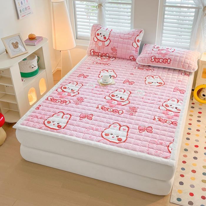 91家纺网 家纺一手货源 找家纺 （总）莉莉安家纺 2025牛奶绒床垫软垫家用绒毯子垫被褥子宿舍学生单人冬季加绒牛奶绒床褥垫子