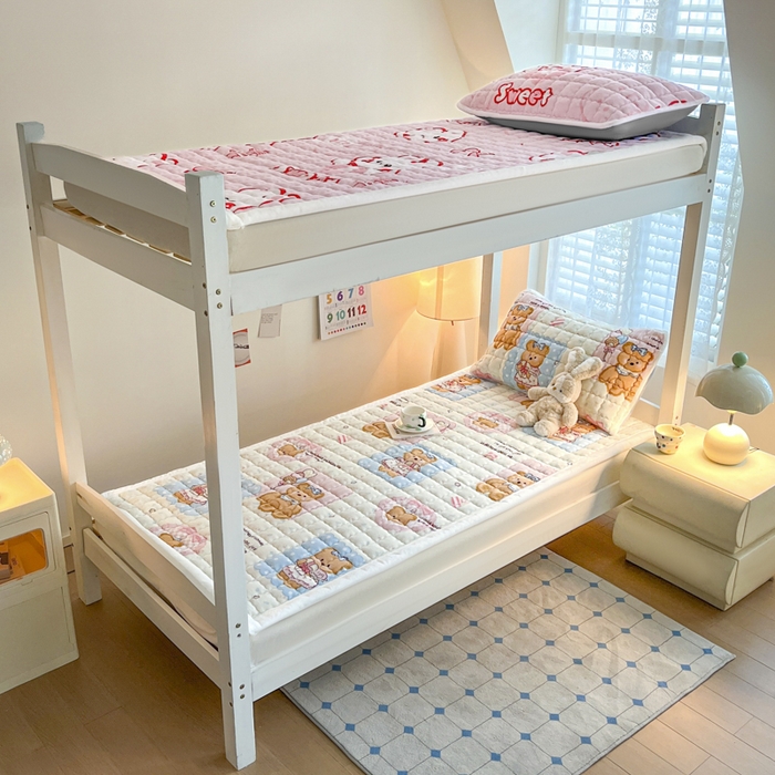 91家纺网 家纺一手货源 找家纺 莉莉安家纺 2025牛奶绒床垫褥子软垫家用加厚宿舍学生单人铺垫被冬季加绒毛毯床褥 洛丽塔