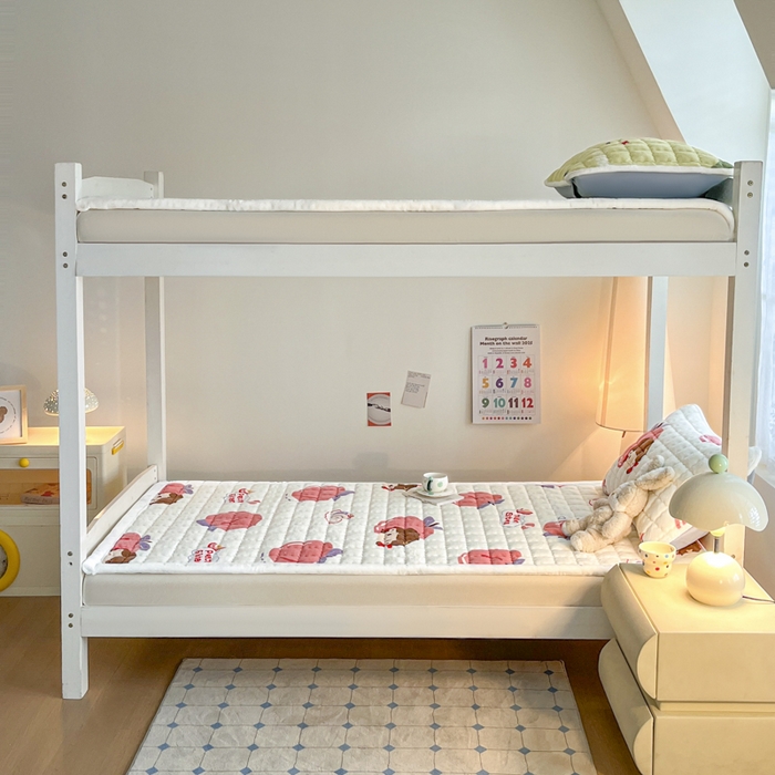 91家纺网 家纺一手货源 找家纺 莉莉安家纺 2025牛奶绒床垫褥子软垫家用加厚宿舍学生单人铺垫被冬季加绒毛毯床褥 蜜桃女孩