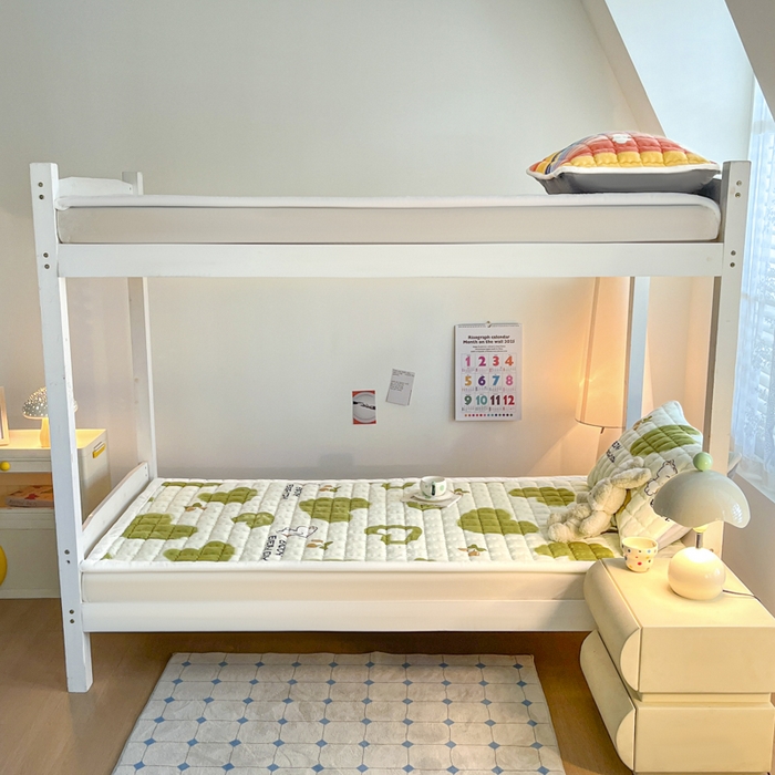 91家纺网 家纺一手货源 找家纺 莉莉安家纺 2025牛奶绒床垫褥子软垫家用加厚宿舍学生单人铺垫被冬季加绒毛毯床褥 甜蜜爱恋