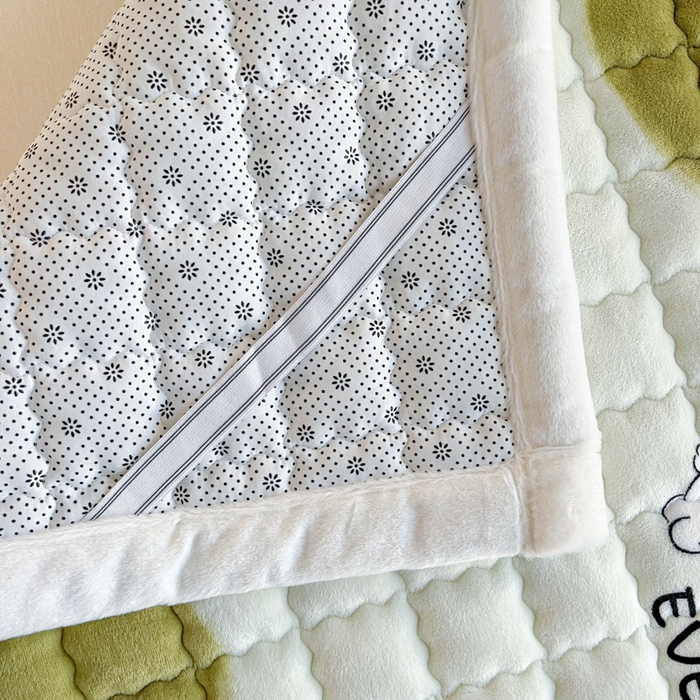 91家纺网 家纺一手货源 找家纺 莉莉安家纺 2025牛奶绒床垫褥子软垫家用加厚宿舍学生单人铺垫被冬季加绒毛毯床褥 甜蜜爱恋