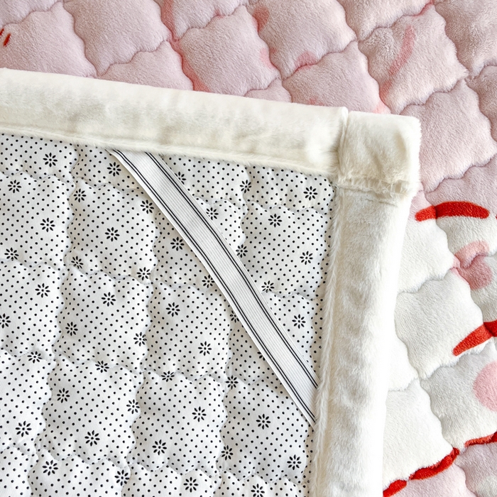 91家纺网 家纺一手货源 找家纺 莉莉安家纺 2025牛奶绒床垫褥子软垫家用加厚宿舍学生单人铺垫被冬季加绒毛毯床褥 甜甜兔