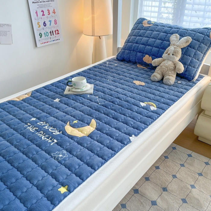 91家纺网 家纺一手货源 找家纺 莉莉安家纺 2025牛奶绒床垫褥子软垫家用加厚宿舍学生单人铺垫被冬季加绒毛毯床褥 星月传奇