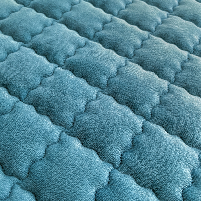 91家纺网 家纺一手货源 找家纺 莉莉安家纺 2025牛奶绒床垫褥子软垫家用加厚宿舍学生单人铺垫被冬季加绒毛毯床褥 宝石蓝