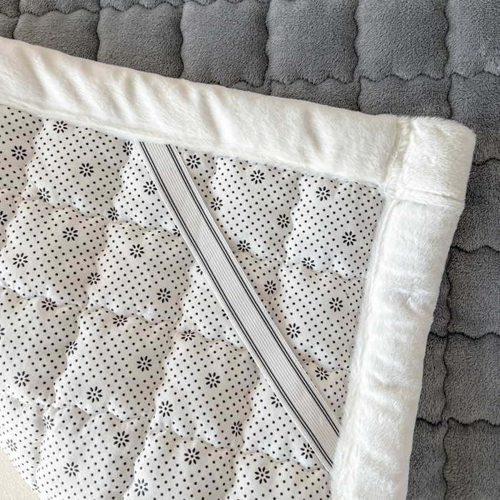 91家纺网 家纺一手货源 找家纺 莉莉安家纺 2025牛奶绒床垫褥子软垫家用加厚宿舍学生单人铺垫被冬季加绒毛毯床褥 高级灰