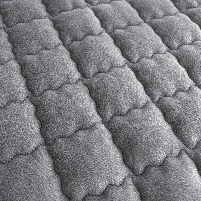 91家纺网 家纺一手货源 找家纺 莉莉安家纺 2025牛奶绒床垫褥子软垫家用加厚宿舍学生单人铺垫被冬季加绒毛毯床褥 高级灰