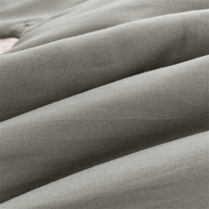 91家纺网 家纺一手货源 找家纺 梦舒羽 2025新款水洗棉刺绣夹棉枕套加厚宿舍学生枕头套枕芯套 蘑菇屋-高级灰