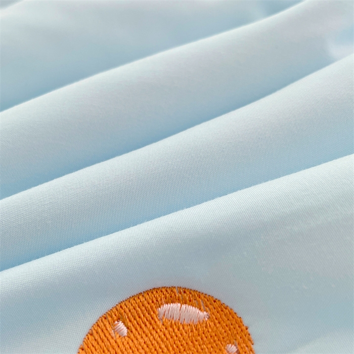 91家纺网 家纺一手货源 找家纺 梦舒羽 2025新款水洗棉刺绣夹棉枕套加厚宿舍学生枕头套枕芯套 蘑菇屋-星空蓝