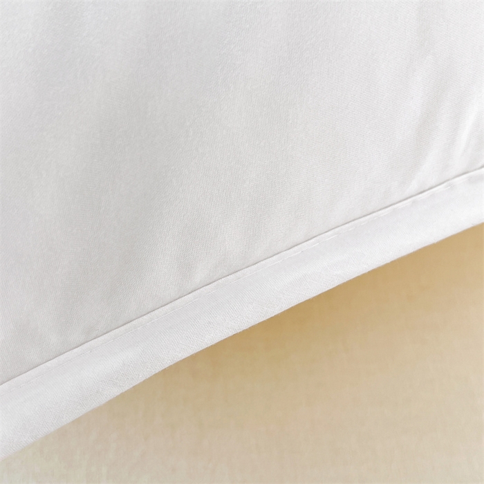 91家纺网 家纺一手货源 找家纺 梦舒羽 2025新款水洗棉刺绣双人夹棉枕套加厚学生情侣1.5m枕头套1.8米枕芯套 蘑菇屋-本白色