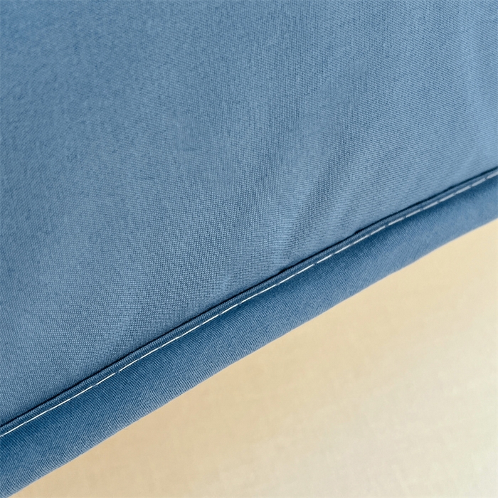 91家纺网 家纺一手货源 找家纺 梦舒羽 2025新款水洗棉刺绣双人夹棉枕套加厚学生情侣1.5m枕头套1.8米枕芯套 蘑菇屋-藏青蓝