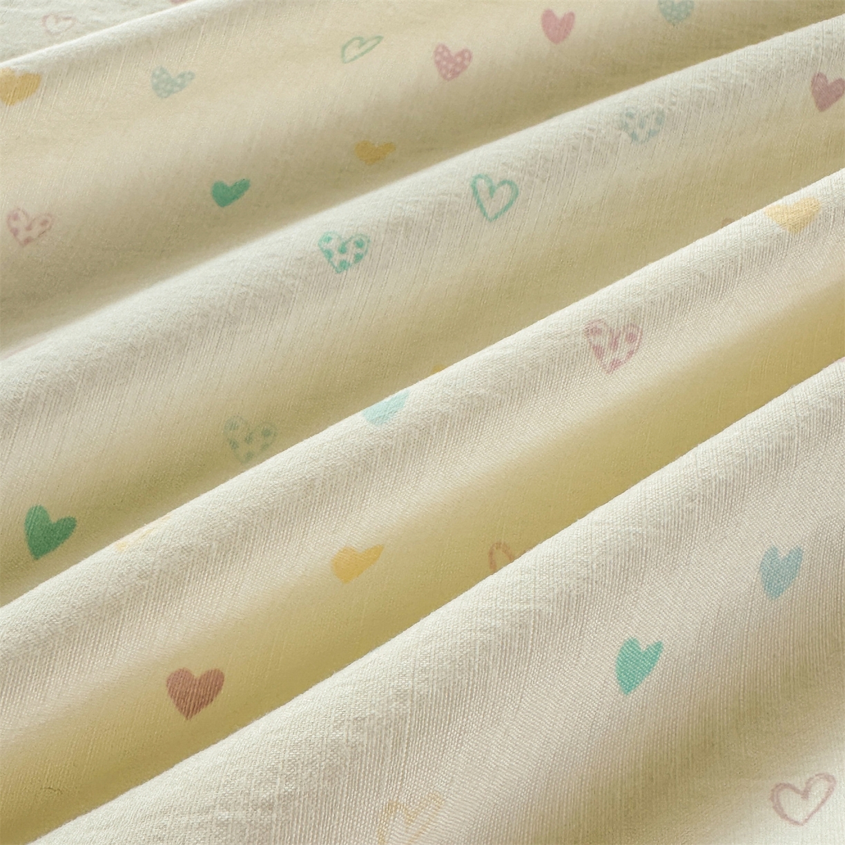 91家纺网 家纺一手货源 找家纺 多品家纺 2025新款超柔云感双层纱单枕套  心动