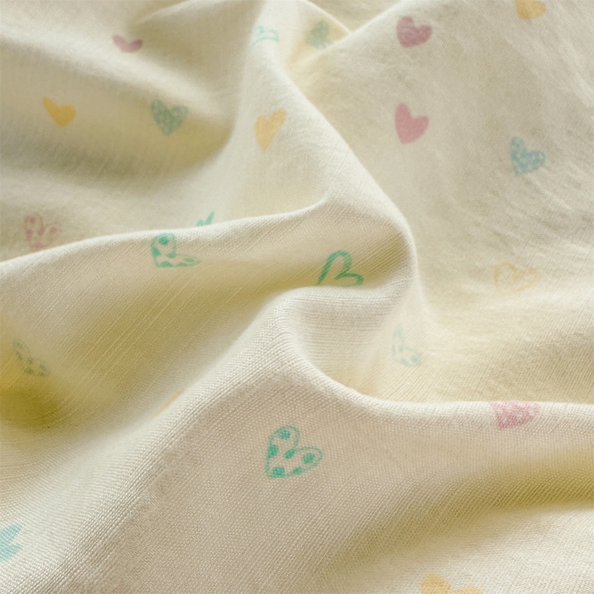 91家纺网 家纺一手货源 找家纺 多品家纺 2025新款超柔云感双层纱单枕套  心动