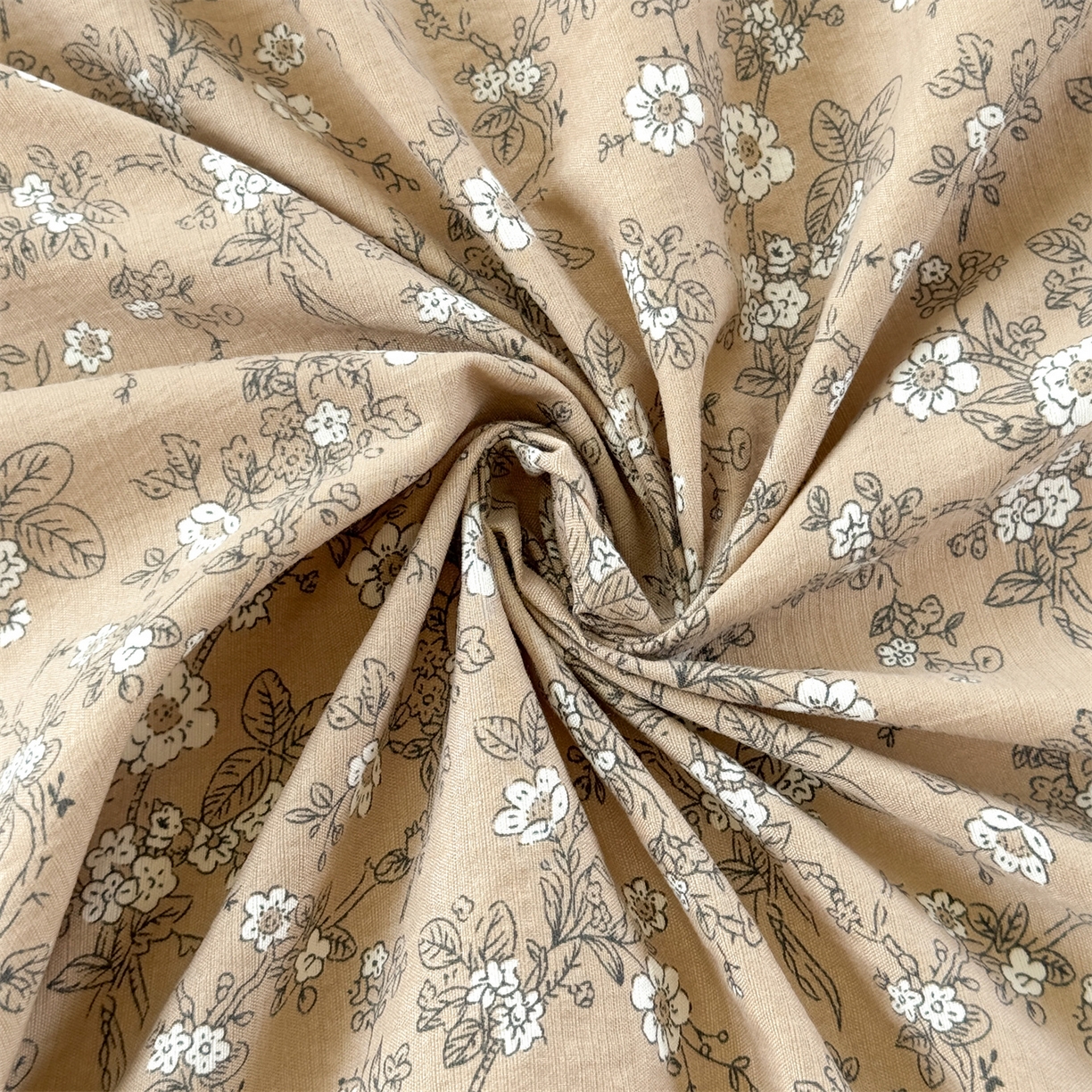 91家纺网 家纺一手货源 找家纺 多品家纺 2025新款超柔云感双层纱单枕套  漫步花庭