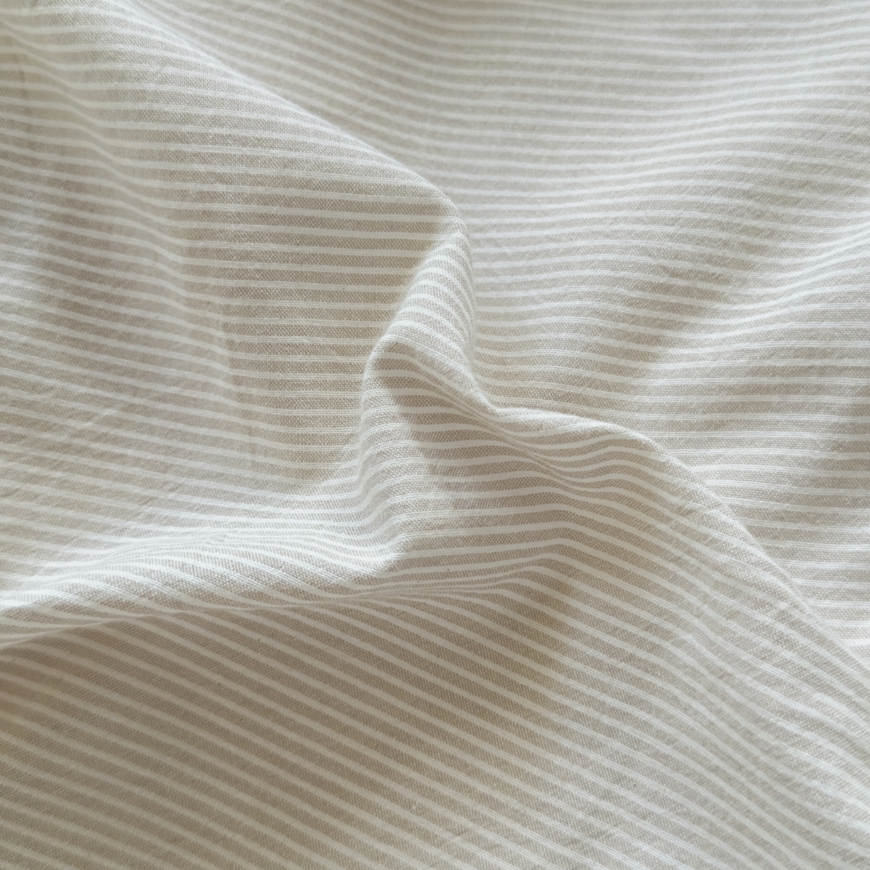 91家纺网 家纺一手货源 找家纺 晚依家纺 2025新款A类全棉色织水洗棉四件套纯棉格子纯色被套学生宿舍三件套定制定做 密条-米灰