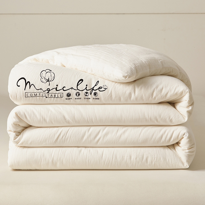 91家纺网 家纺一手货源 找家纺 （总）阳光被业 2025新款100%纯棉面料棉花冬被填充物100%棉花春秋被全棉学生被