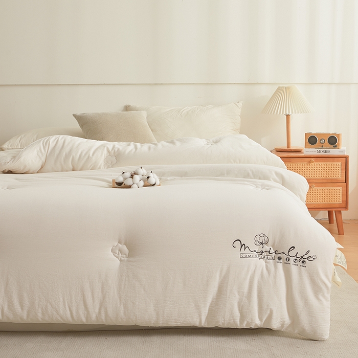 91家纺网 家纺一手货源 找家纺 （总）阳光被业 2025新款100%纯棉面料棉花冬被填充物100%棉花春秋被全棉学生被