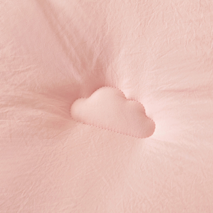 91家纺网 家纺一手货源 找家纺 鸣创 2025新款100%新疆棉花被无印风冬被被芯立体被子春秋被直播 新疆棉-粉色