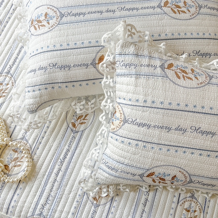 91家纺网 家纺一手货源 找家纺 麒豆豆 2025新款泡泡棉印花床笠 花莫