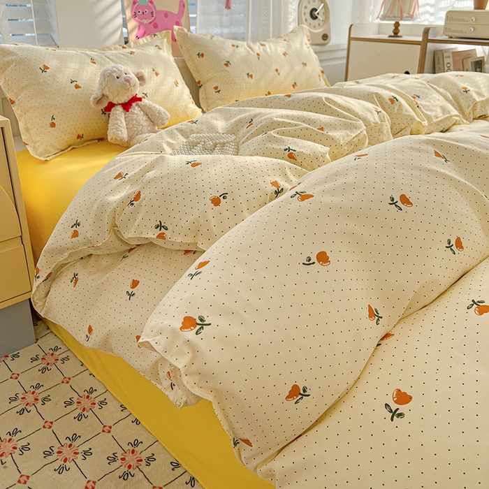 91家纺网 家纺一手货源 找家纺 （总）布可家纺 2025新款水洗磨毛印花四件套