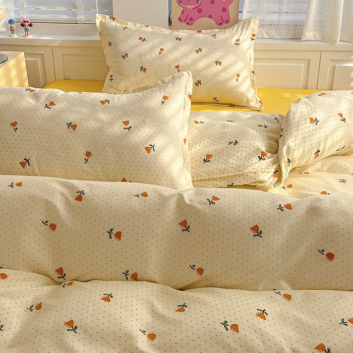 91家纺网 家纺一手货源 找家纺 （总）布可家纺 2025新款水洗磨毛印花四件套