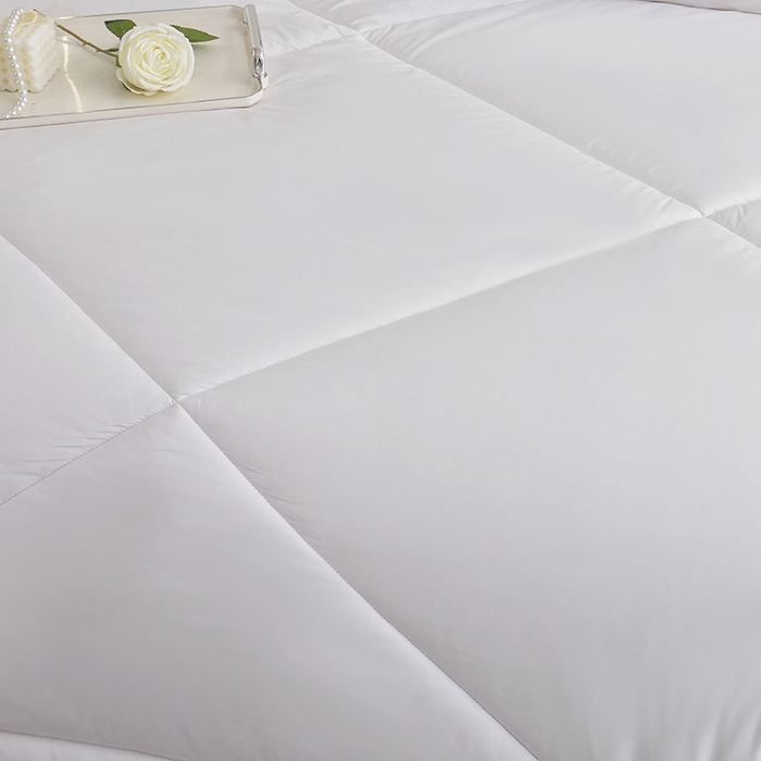 91家纺网 家纺一手货源 找家纺 棠婷 2025新款羊绒被-纯色系列 白色