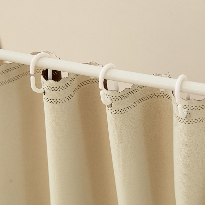 91家纺网 家纺一手货源 找家纺 卓尔居 2025新款学生遮光床帘蚊帐-遮光大师系列 米色
