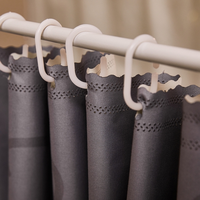 91家纺网 家纺一手货源 找家纺 卓尔居 2025新款学生遮光床帘卡通ZR学生蚊帐 灰色-粉毛炸炸君