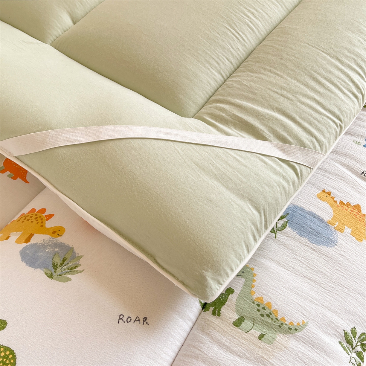 91家纺网 家纺一手货源 找家纺 （总）雯豆2025秋冬新品棉花床褥学生宿舍床垫床护垫加厚双层纱大学生床褥子