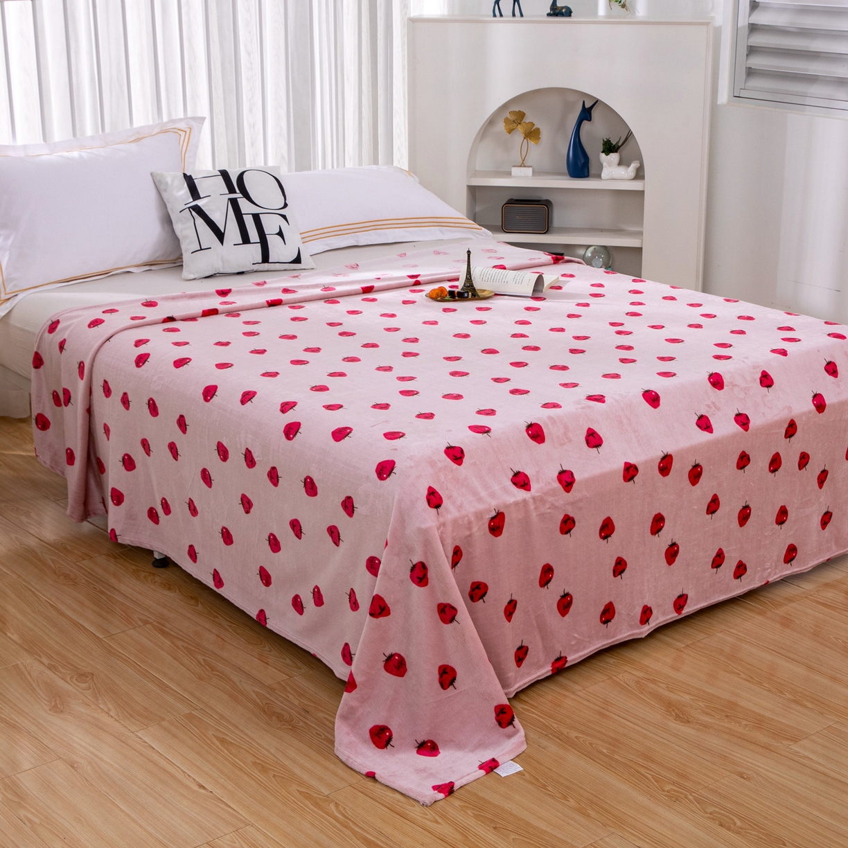 91家纺网 家纺一手货源 找家纺 （总）来菲毛毯 2025新款牛奶绒冬季加厚床单家用双人/单人柔软亲肤床单