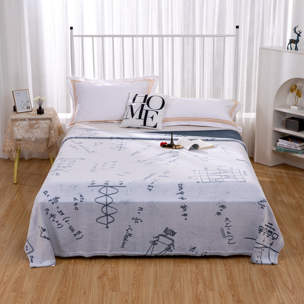 91家纺网 家纺一手货源 找家纺 （总）来菲毛毯 2025新款牛奶绒冬季加厚床单家用双人/单人柔软亲肤床单