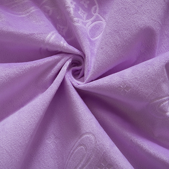 91家纺网 家纺一手货源 找家纺 茗婷2025水晶绒保暖防水床笠供跨境外贸亚马逊外贸尺寸不支持退货 丁香紫