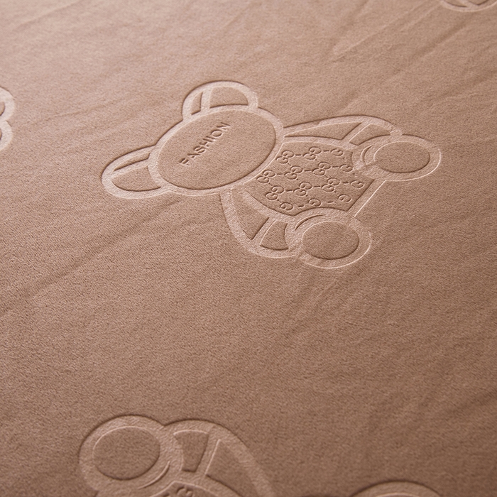 91家纺网 家纺一手货源 找家纺 茗婷2025水晶绒保暖防水床笠供跨境外贸亚马逊外贸尺寸不支持退货 深咖色