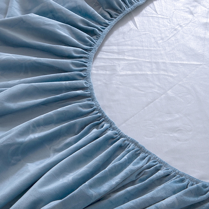 91家纺网 家纺一手货源 找家纺 （总）茗婷2025水晶绒保暖防水床笠供跨境外贸亚马逊外贸尺寸不支持退货