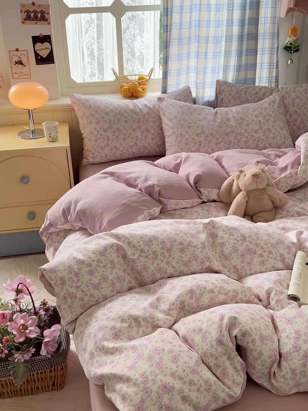 91家纺网 家纺一手货源 找家纺 （总）名品家纺 2025新款加厚高克重人字纹优卡棉双层纱提花四件套（提供买家秀）