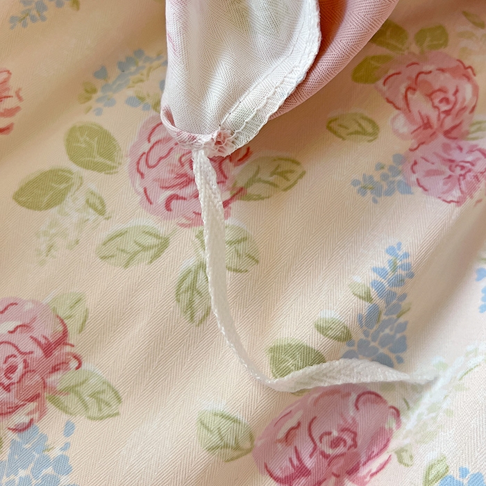 91家纺网 家纺一手货源 找家纺 名品家纺 2025新款加厚高克重人字纹优卡棉双层纱提花四件套（提供买家秀） 露丝