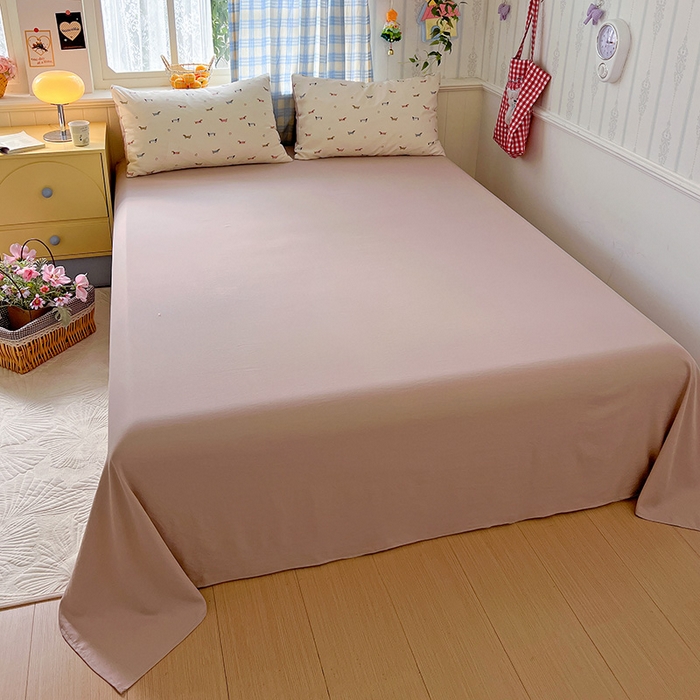 91家纺网 家纺一手货源 找家纺 名品家纺 2025新款加厚高克重人字纹优卡棉双层纱提花四件套（提供买家秀） 汪汪队