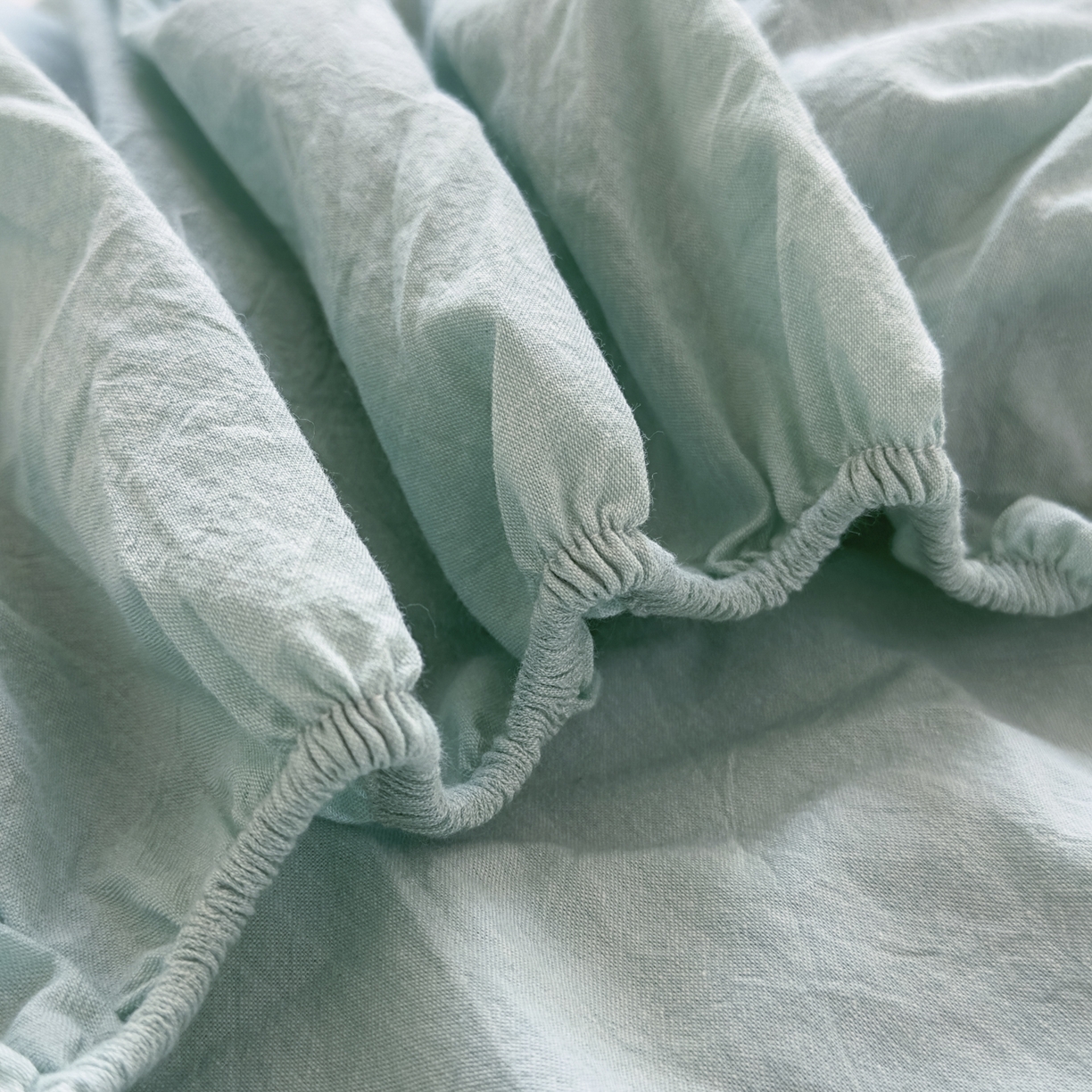 91家纺网 家纺一手货源 找家纺 晚依家纺 2025新款A类色织全棉水洗棉床单单件纯棉格子纯色学生宿舍定制定做 纯色-湖蓝